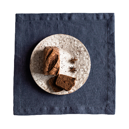 Комплект салфеток столовых lin/cotton Dark Grey