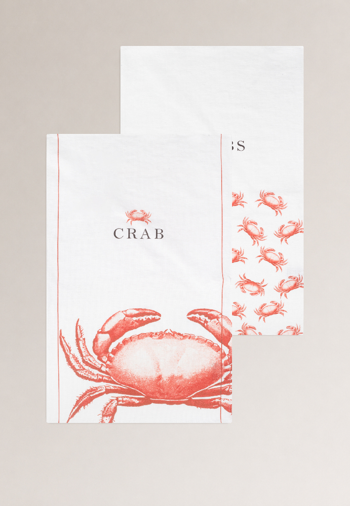 Комплект полотенец столовых Crabs