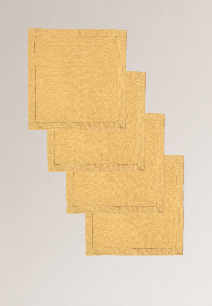 Комплект салфеток столовых lin/cotton Sienna