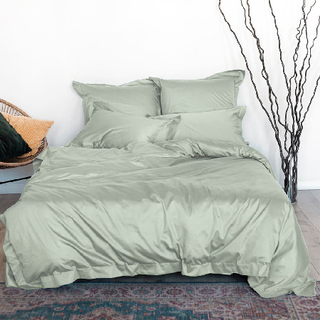 Комплект постельного белья Стефания Olive 300 ТС