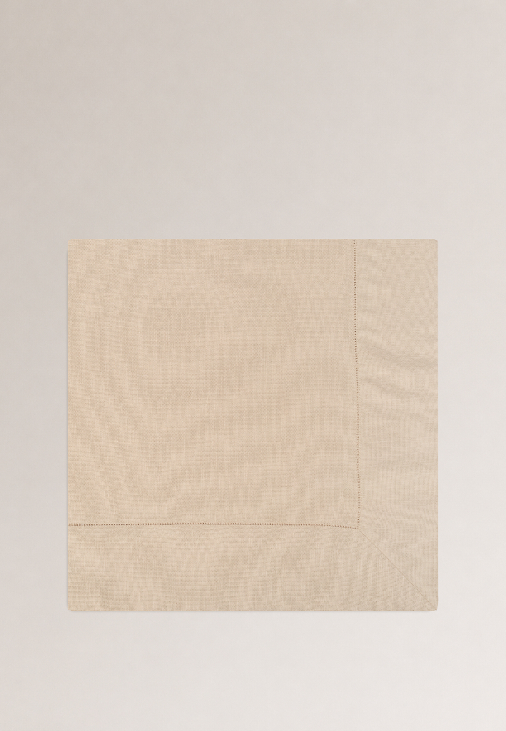 Скатерть столовая lin/cotton Sand