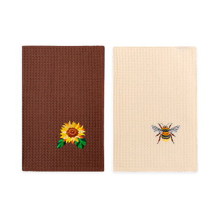 Комплект полотенец вафельных Пасека