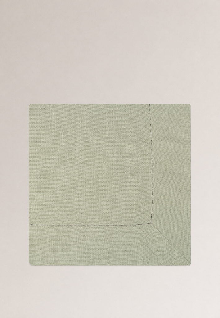 Скатерть столовая lin/cotton Crystal Green