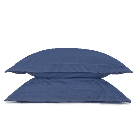 Набор наволочек Винсент Navy страйп-сатин 400 TC