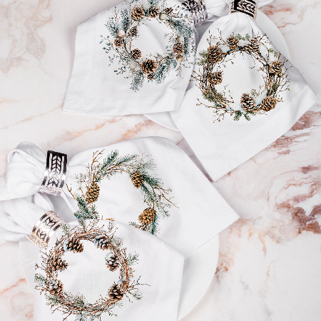 Набор салфеток столовых Зимний двор