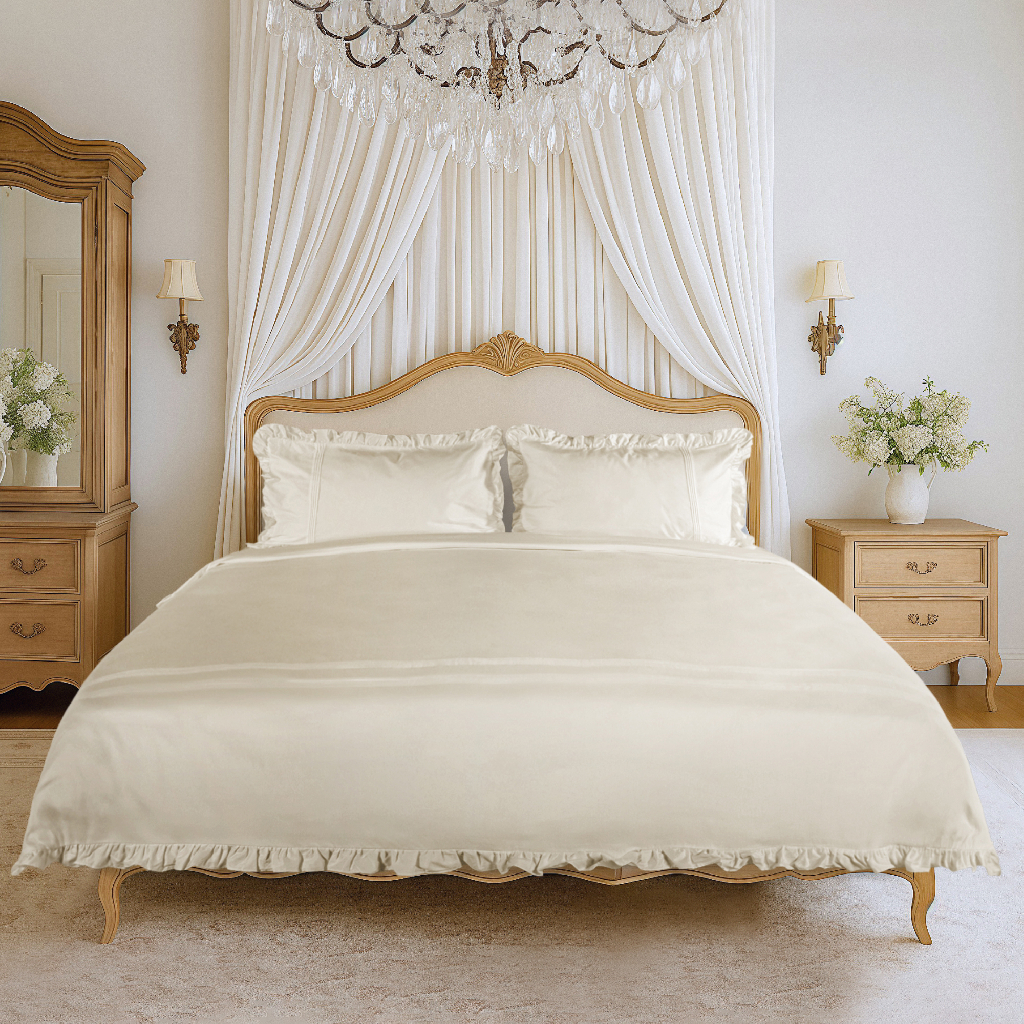 Комплект постельного белья Катарина Ivory 300 TC
