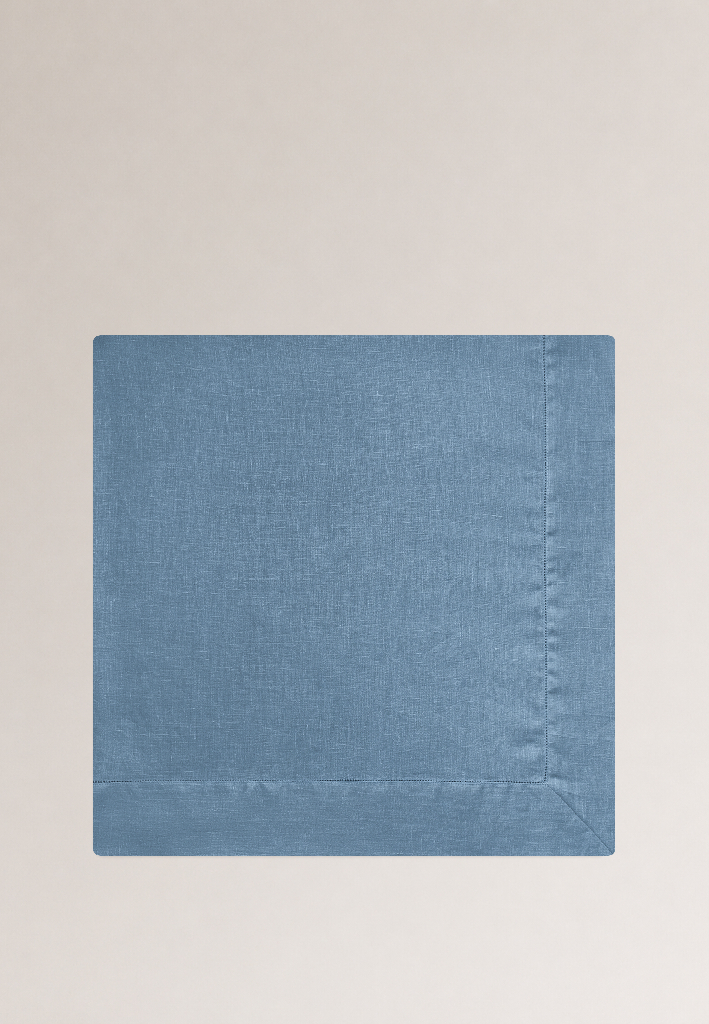 Скатерть столовая lin/cotton Ocean Blue