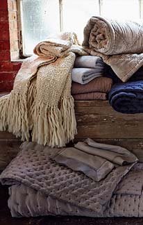Пледы и полотенца