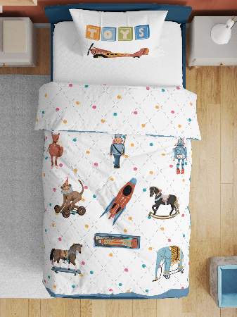 Покрывало детское Игрушечные сны
