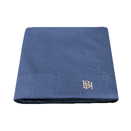 Простыня Винсент Navy сатин 400 TC