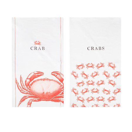 Комплект полотенец столовых Crabs