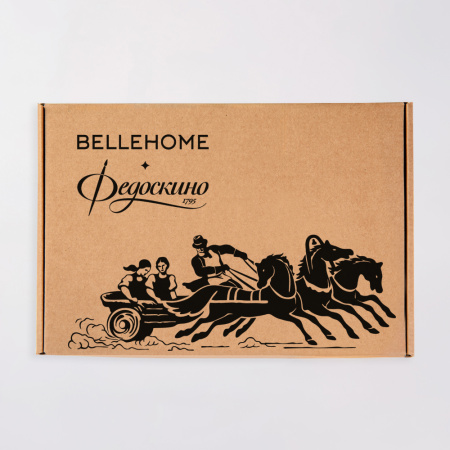 Дорожка столовая Зима "Федоскино"