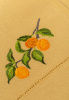 Дорожка столовая lin/cotton с вышивкой Apricot garden