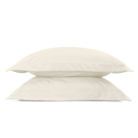 Наволочка Винсент Cream страйп-сатин 400 TC