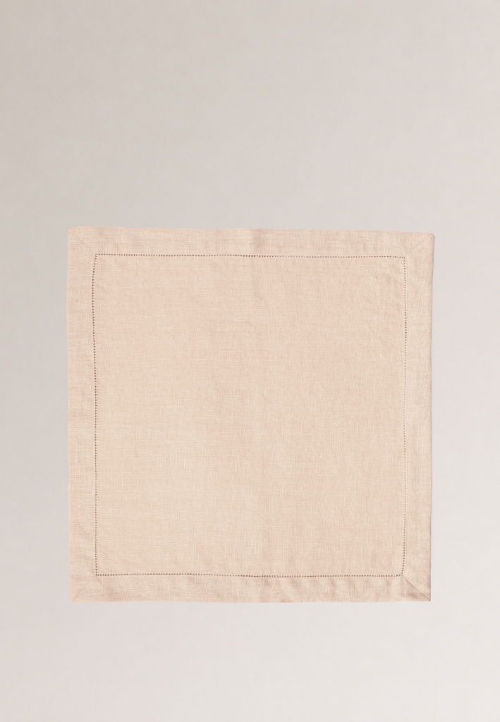 Комплект салфеток столовых lin/cotton Sand