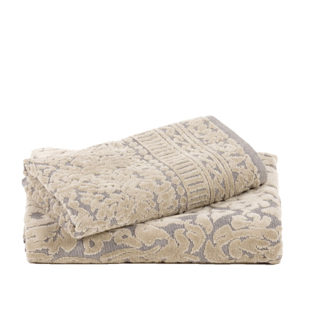 Полотенце Saint Andrewes, цвет серый/коричневый