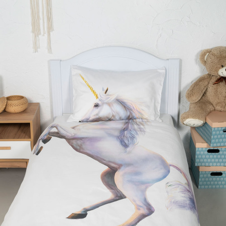 Комплект постельного белья Мама, я Единорог 200 TC