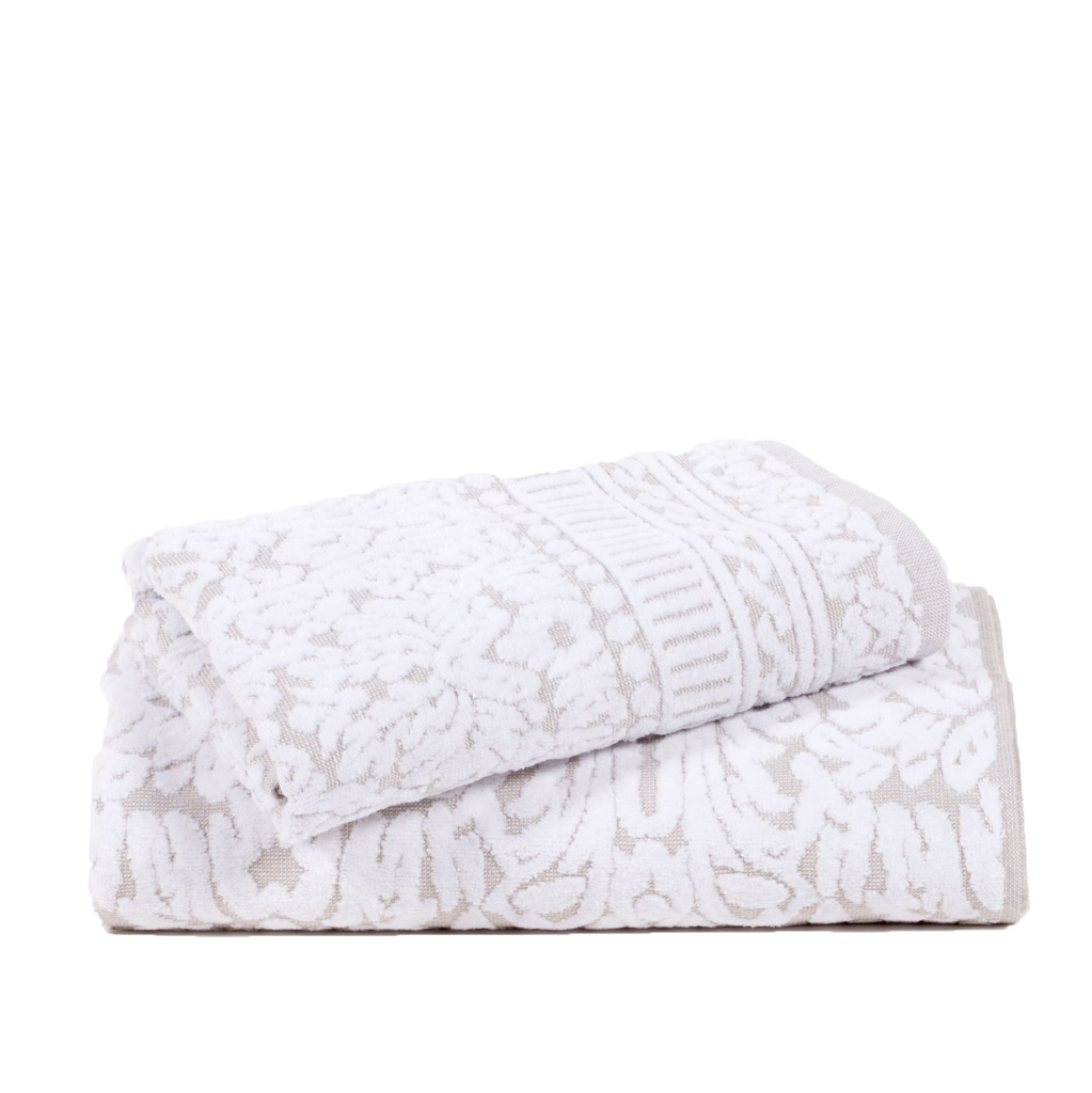 Полотенце Saint Andrewes, цвет бежевый/белый