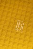 Полотенце вафельное Горчица с вышивкой BH