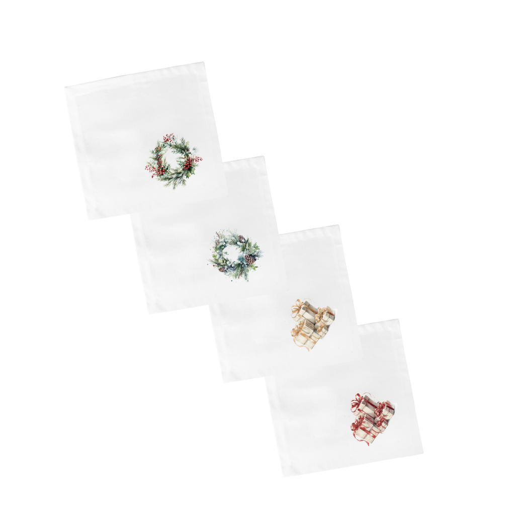 Набор салфеток столовых Утро у елки