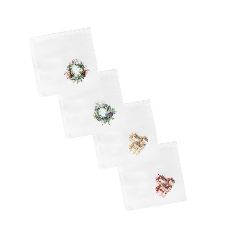 Набор салфеток столовых Утро у елки