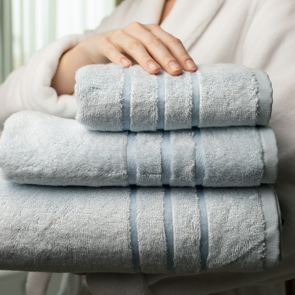 Набор махровых полотенец Акито Нефрит