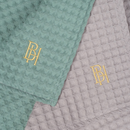 Набор полотенец вафельных Honey mint