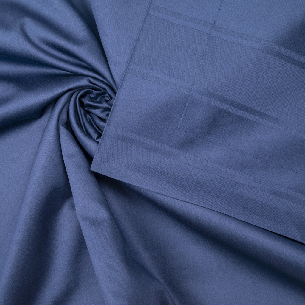 Набор наволочек Винсент Navy страйп-сатин 400 TC