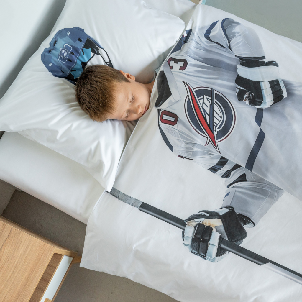 Комплект постельного белья Мама, я Хоккеист 200 TC