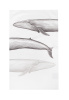 Комплект полотенец столовых Blue whale