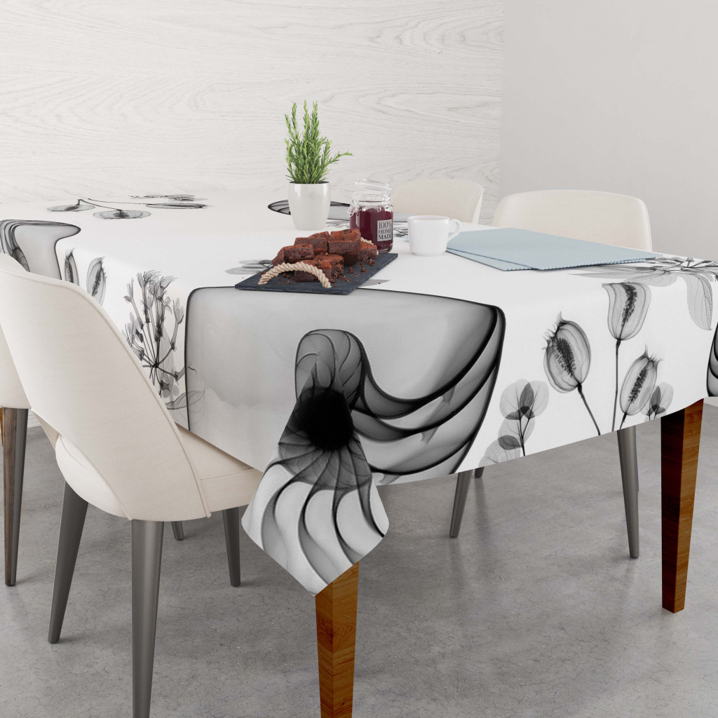 Скатерть столовая Радиография