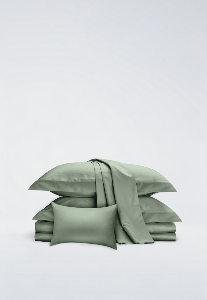 Комплект постельного белья Стефания Olive 300 ТС