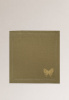 Комплект салфеток столовых с вышивкой lin/cotton Golden wings