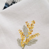 Набор салфеток столовых с вышивкой Mimosa