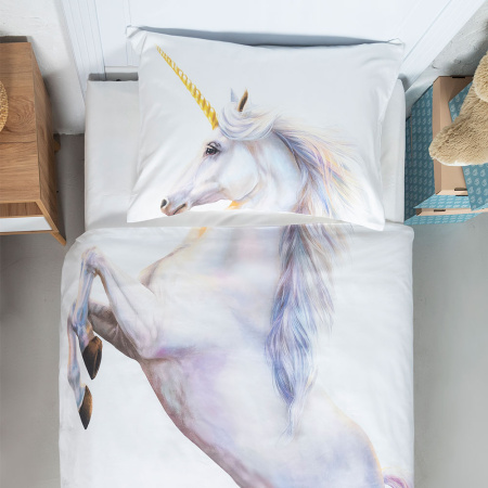 Комплект постельного белья Мама, я Единорог 200 TC