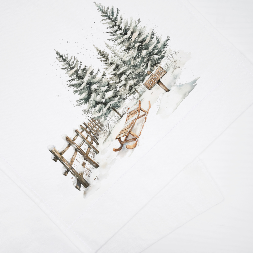 Дорожка столовая Зимний двор