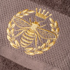 Комплект махровых полотенец Тирамису с вышивкой Golden Queen
