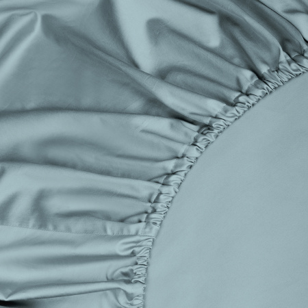 Простыня Стефания Azure 300 ТС на резинке