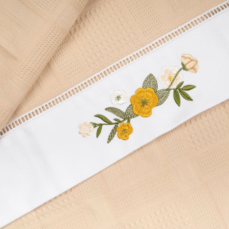 Набор полотенец вафельных Зайки Дюрер (nude)