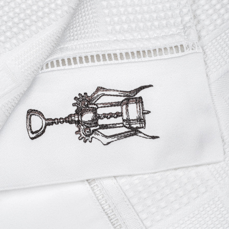 Комплект полотенец вафельных Wine opener