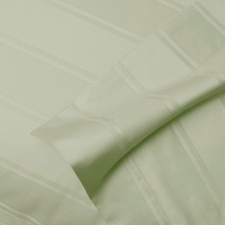 Набор наволочек Винсент Olive страйп-сатин 400 TC