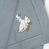 Комплект салфеток столовых с вышивкой lin/cotton Goose bernadotte