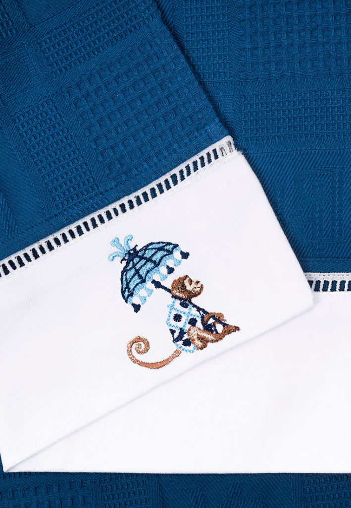 Набор полотенец вафельных Stylish monkey