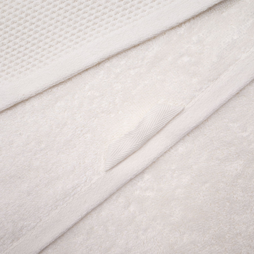 Набор махровых полотенец Айвори с вышивкой Гинкго