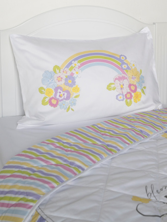 Покрывало детское Радужная зайка