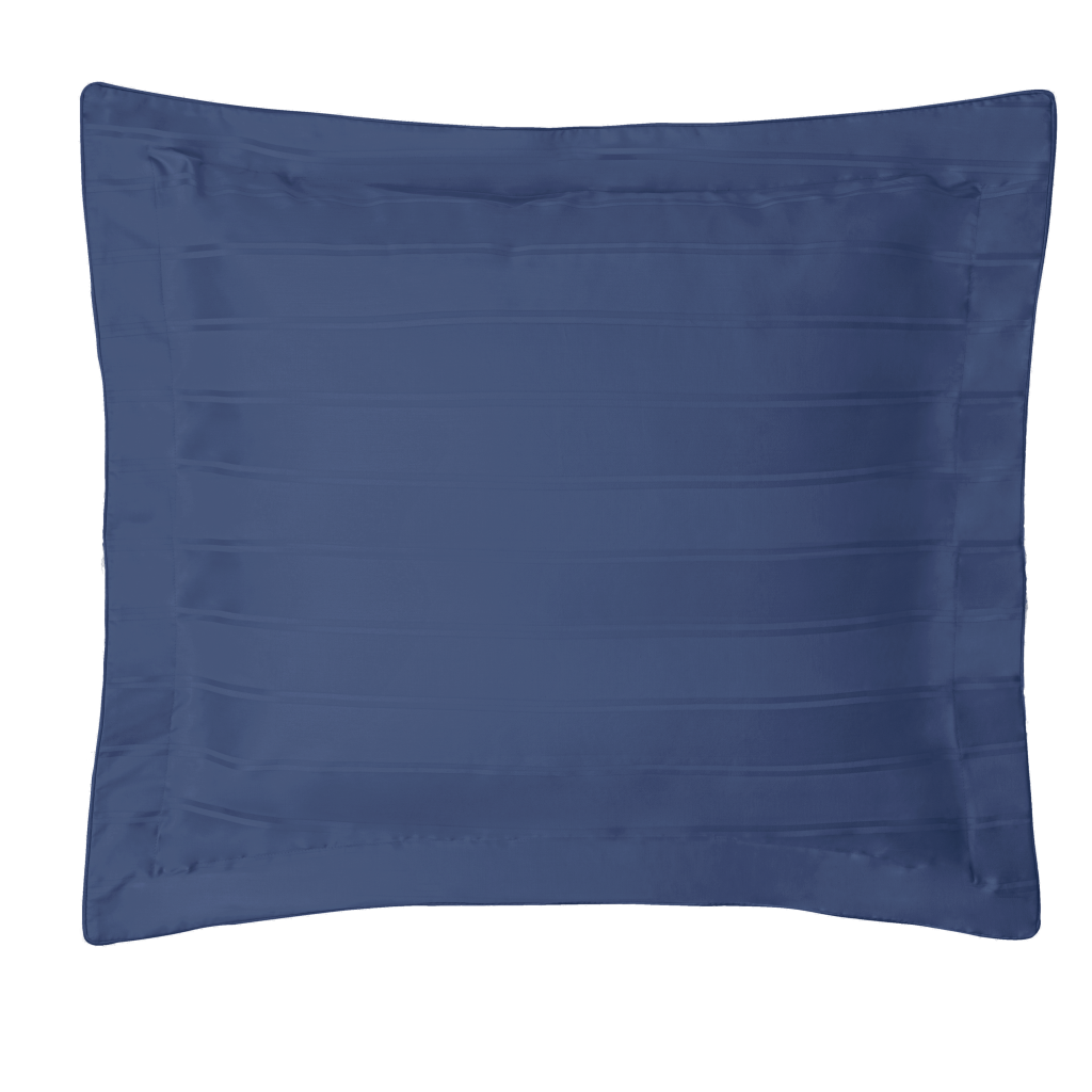 Набор наволочек Винсент Navy страйп-сатин 400 TC