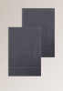 Комплект полотенец столовых lin/cotton Dark Grey