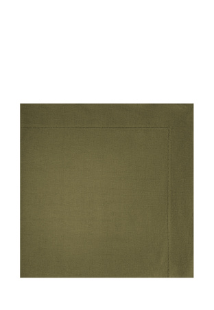 Скатерть столовая lin/cotton Olive Green