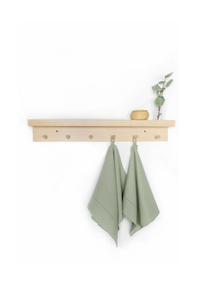 Комплект полотенец столовых lin/cotton Crystal Green