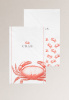 Комплект полотенец столовых Crabs